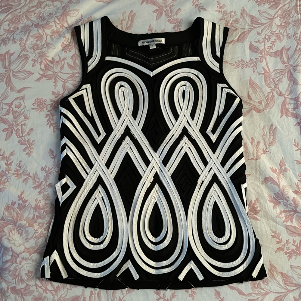 Alexandra Rosati Tank Top Blouse
